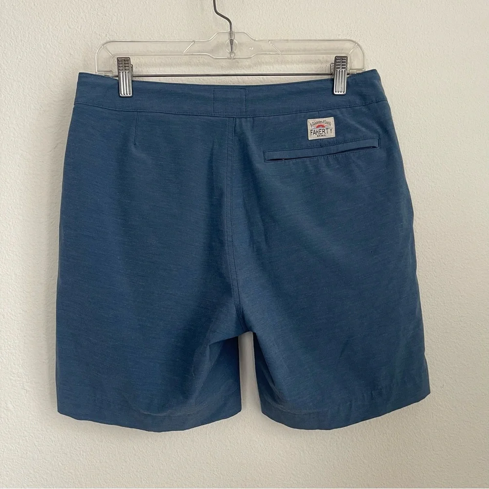 Faherty Heather All Day Shorts